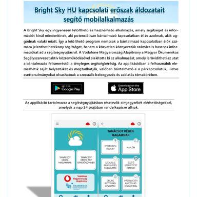 Bright Sky HU mobilalkalmazás